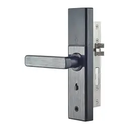 Замок біометричний автономний Trinix TRL-5108BTF Black Right з Bluetooth, зчитувачем відбитків пальців і карт Mifare (65-00029) - мініатюра 3