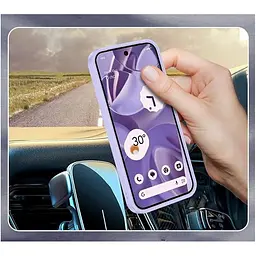 Чохол Wave Matte Color Case with Magnetic Ring для Google Pixel 9 Pro XL/10 Pro XL Purple - мініатюра 2