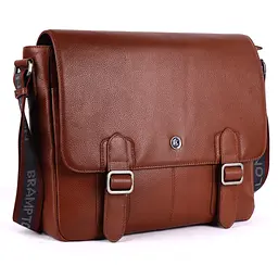 Сумка Brampton London Emissary Tan (64403 TAN) - мініатюра 3