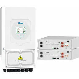 Система зберігання енергії Deye SUN-8K-SG05LP1-EU 8kW + 2 АКБ SE-G5.1 Pro-B 10.2 kWh (51.2V/100Ah/5120Wh) [159362]