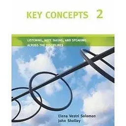 Key Concepts 2 Listening, Note Taking, and Speaking Across the Disciplines SB