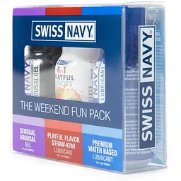 Набір Swiss Navy Weekend Fun Pack 3 х 30 мл - мініатюра 2