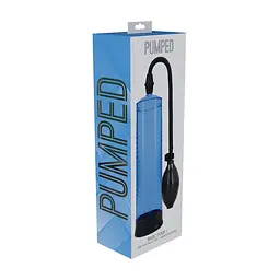 Помпа для пеніса Pumped Basic Pump 1 31 см (блакитний) - мініатюра 3