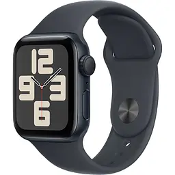 Смарт-годинник Apple Watch SE 2 40mm Midnight Aluminium Case with Midnight Sport Band M/L (MXE93) Б/В [161652]
