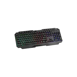 Клавіатура Xtrike ME KB-306 LED USB UA Black (KB-306UA) - мініатюра 2