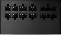 Блок живлення MSI MPG 850W (A850GF) 80+ Gold (MPG A850GF) Black Б/в - мініатюра 7