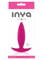 Анальна пробка Ns Novelties Inya Spades Small 10 см (рожевий) - мініатюра 2