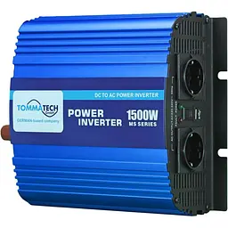 Автомобільний інвертор Tommatech MS-1500 12V/220V 1500W [167795] - мініатюра 2