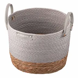 Кошик Ardesto Minimalism сірий 28 х 28 х 22 см (ARHC2507RG) - мініатюра 2