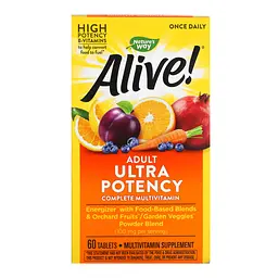 Повноцінні Мультивітаміни для Дорослих Adult Ultra Potency Multi - 60 таб