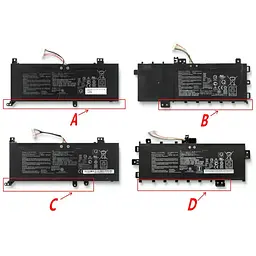 Акумулятор для Asus A409 F509FL X509UA F512DA X512FA X712FB R521FB X545F 7.6V 4150 mAh, B21N1818, (Варіант B) - мініатюра 3