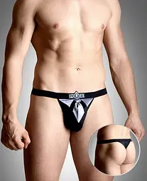 Чоловічі стрінги з написом POLICE Mens Thongs 4490 Soft Line для найбажаніших SoftLine 5591449010 24266 - мініатюра 2