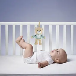 Іграшка музична з нічником Chicco Зіркове ведмежа, бежевий (11128.00) - мініатюра 2