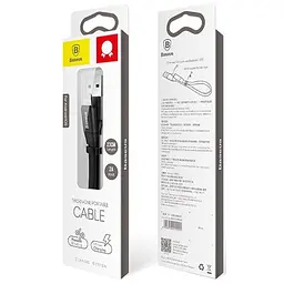 Кабель USB-Lightning/MicroUSB Baseus Two-in-one Portable Cable CALMBJ-01 0.23 м Чорний (50116042) - мініатюра 4