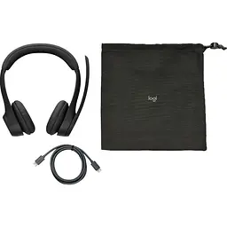 Комп'ютерна гарнітура Logitech Zone 305 for Business Bluetooth Black (981-001458) - мініатюра 6