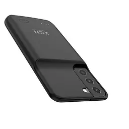 Чохол-акумулятор XON PowerCase для Samsung S22 4800 mAh Чорний (PCBS2122148B 3022) - мініатюра 6