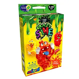 Дитячий набір для проведення дослідів "Crazy Slime" Danko Toys SLM-02 укр Помаранчевий