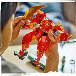 Конструктор LEGO Ninjago Робот вогняної стихії Кая 322 деталі (71808) - мініатюра 6