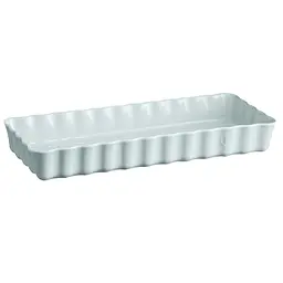 Форма для випічки Emile Henry Madeleine Ovenware прямокутна 36х15 см біла (016034)