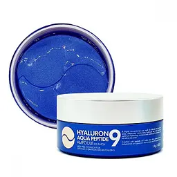 Гідрогелеві патчі глибокого зволоження Medi-Peel Hyaluron Aqua Peptide 9 Ampoule Eye Patch з пептидами, 60 шт. - мініатюра 2