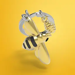 Брелок Metalmorphose Bee & Honey (8000020378245) - мініатюра 2