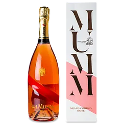 Шампанське Mumm Cordon Rose Brut 12%, 0,75 л (856241)