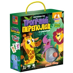Гра настільна Vladi Toys зі дзвоником. Тропічний переполох VT8010-13 Різнокольоровий shop (4820234764891)