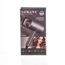 Фен для волосся Sokany SK-2202 з концентратором 1200 Вт Коричневий - мініатюра 8