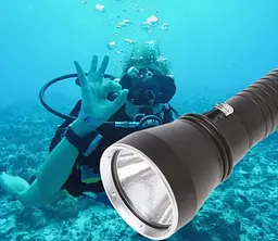 Ліхтар Boruit XHP 70.2 (жовте світло) для підводного полювання 29 Вт - мініатюра 5