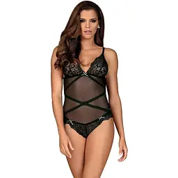 Боді Obsessive Bondea L/XL чорний