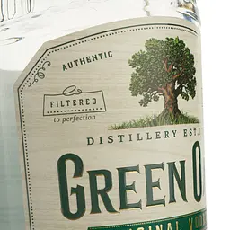 Горілка Green Oak Оригінал 40% 0.5 л - мініатюра 3