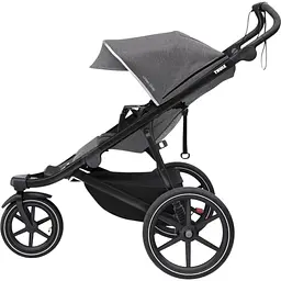 Дитяча коляска Thule Urban Glide 2 Grey Melange з люлькою (TH 10101965) - мініатюра 3