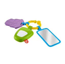 Брязкальце-прорізувач Fisher-Price Ключики (GRT57) - мініатюра 4