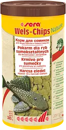 Сухий корм Sera Catfish Chips Nature для сомиків чипси 1000 мл 380 г