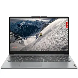 Ноутбук Lenovo IdeaPad 1 15 15" 1920×1080 AMD Ryzen 5 7520U / AMD Radeon 610M / 16 ГБ / SSD 512 ГБ Cloud Grey (Grade B) Seller Refurbished