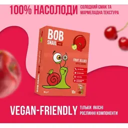 Мармелад Bob Snail Яблуко, вишня 90 г (1740881) - мініатюра 3