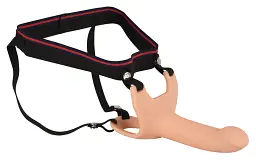 Страпон You2Toys Silicone Strap-on +5 cm medium, 16 см (тілесний)