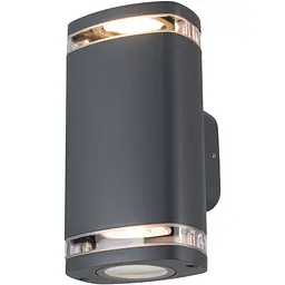 Світильник фасадний Kanlux Zevi W El 2GU10 G (38887)