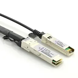 Оптичний патчкорд Alistar QSFP to 4*SFP+ 40G Directly-attached Copper Cable 3M (DAC-QSFP-4SFP+-3M) - мініатюра 2