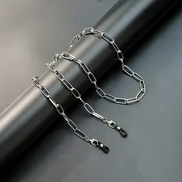Ланцюжок для окулярів Silver luxury 4 10287 сріблястий