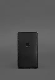 Шкіряний чохол для iPhone 11 Чорний Краст
