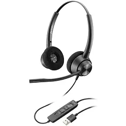 Гарнитура Poly компьютерная стерео On-ear EncorePro 320 USB-A всенаправленная черная