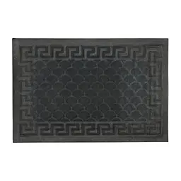 Килимок придверний Eco Fabric Луска з кромкою сірий 40 х 60 см (4060-102) - мініатюра 2