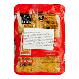 Макаронні вироби Gallo Fideo 2 Вермішель 450 г - мініатюра 2