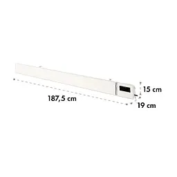 Обігрівач інфрачервоний Blumfeldt Cosmic Smart Beam 30 (10035255) - мініатюра 8