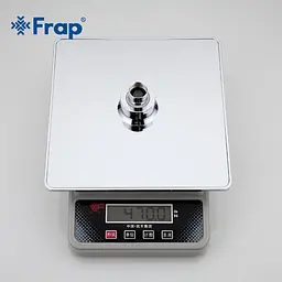 Тропічний душ Frap F001-20, хром, 200x200 мм, Хром - мініатюра 5