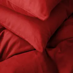 Комплект постільної білизни MirSon Фланель 009 Red 143х210 см червоний (2200009651618) - мініатюра 14