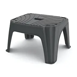 Табурет пластиковий Step 2 45x35x25, чорний