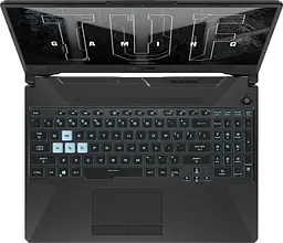 Ноутбук ASUS TUF Gaming A15 FA506NF-HN031 15.6' FHD IPS, AMD R5-7535HS, 16GB, F512GB, NVD2050-4, NoOS, Чорний (90NR0JE7-M004M0) - мініатюра 6