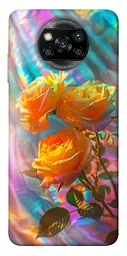 Чохол Demsky Golden rose для Xiaomi Poco X3 NFC / Poco X3 Pro